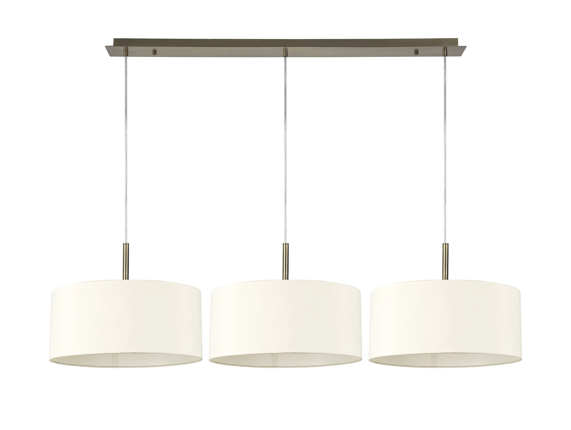Baymont 40cm Shade 3 Light Pendant DK0577  Deco Baymont AB IV